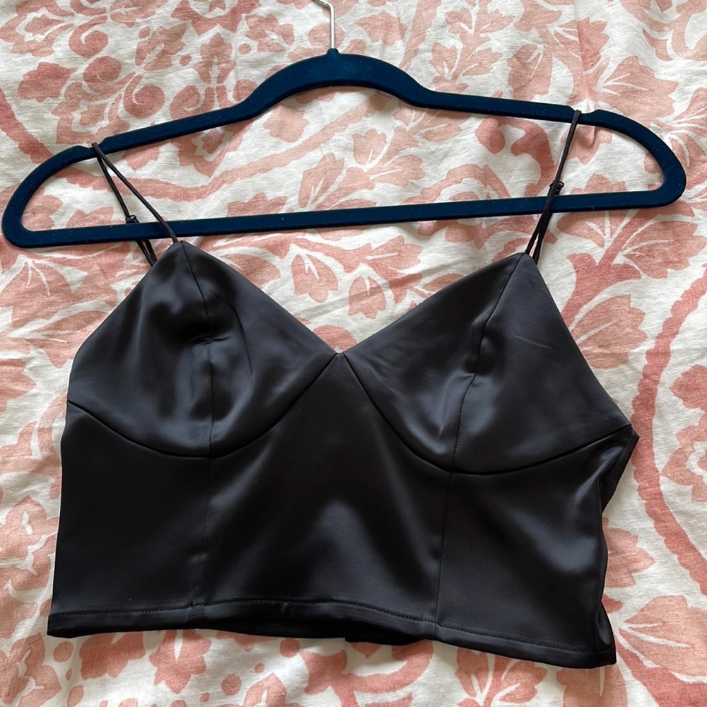 H&M satin top